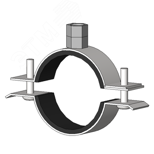 Хомут трубный DGP 1 1/2 48-53мм М8/М10