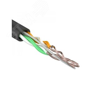 Витая пара U/UTP 2PR 24AWG CAT5e OUTDOOR бухта 305м