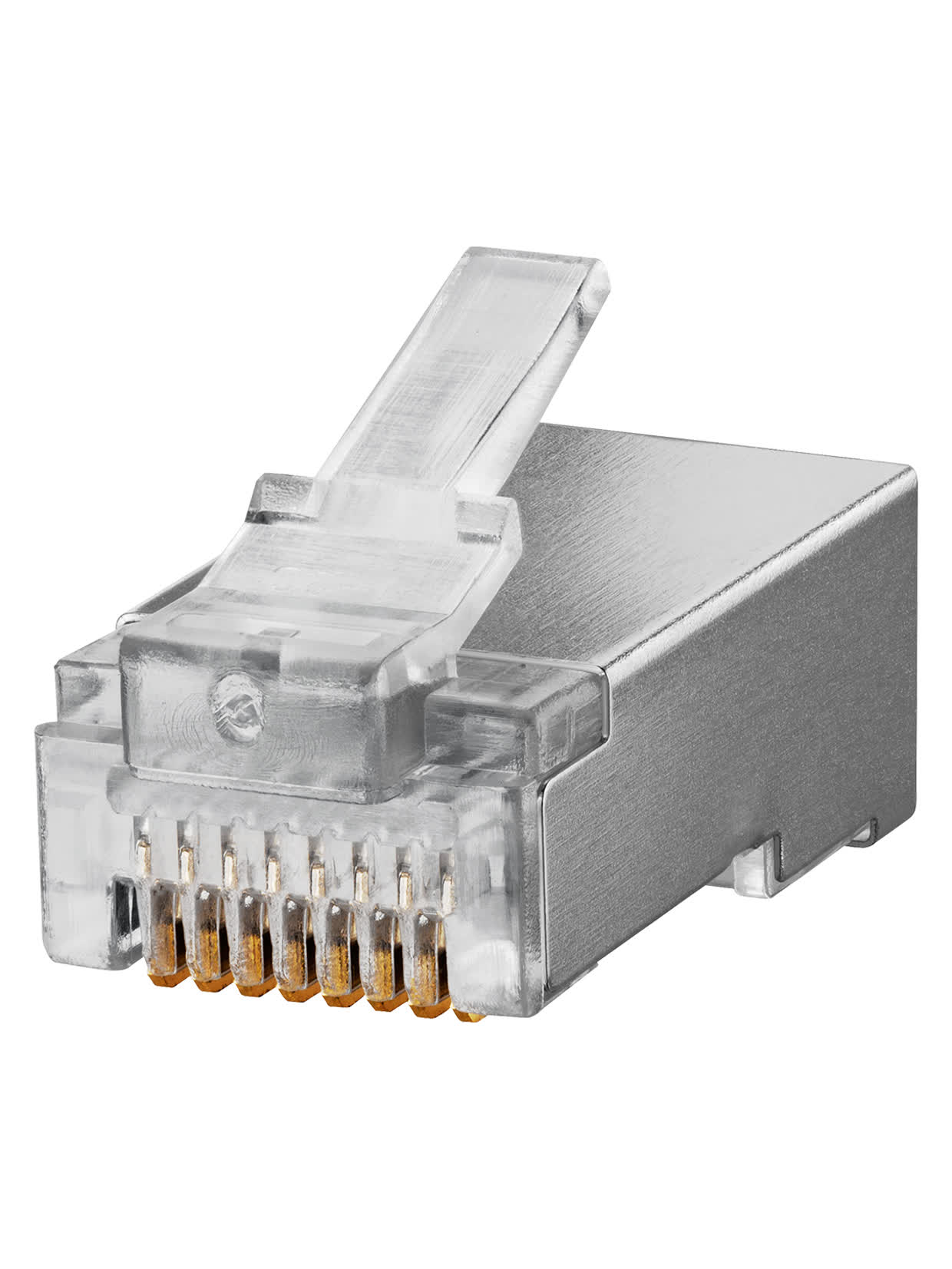 Разъем RJ-45 FTP для кабеля кат. 5Е, 8P8C в блистере (10шт) TDM