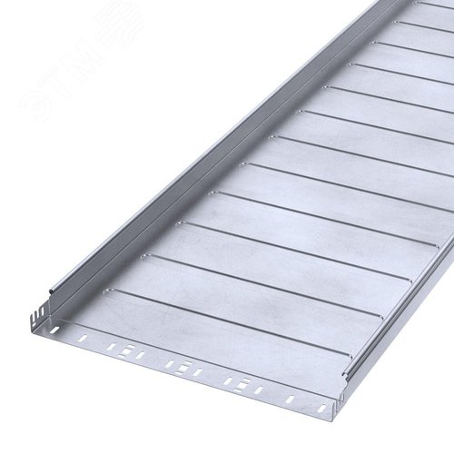 Лоток неперфорированный Профи INOX (AISI 316) 500х50x3000 (1,0 мм) (6 м/уп)