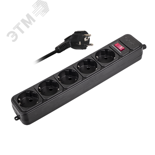 Фильтр сетевой ФАZА FOP-05GS-180-bk черный