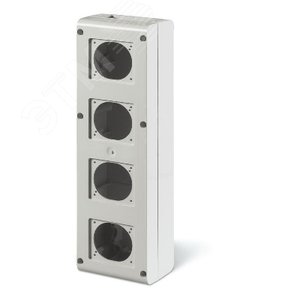 Корпус 4 поста с основанием 70х87мм