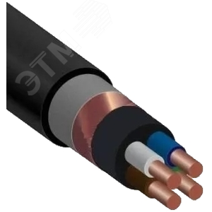 Кабель силовой ВВГэнг(А)-FRLS 5х2.5 (N.PE)-1 однопроволочный