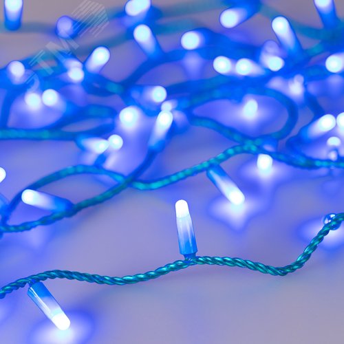 Гирлянда светодиодная декоративная ARD-STRING-CLASSIC-10000-BLUE-100LED-MILK-STD Blue 230V, 7W ARDCL, IP65