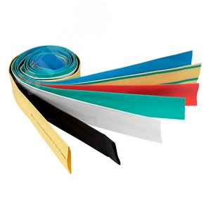 Набор ТУТ нг 7 цветов по 7шт. разного диаметра (10/5, 12/6, 16/8, 20/10, 25/12,5, 30/15, 40/20) 1м. PROxima