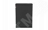 Шкаф телекоммуникационный настенный разборный черный 18U 600x650 ШТ-НСр-18U-600-650-М-Ч дверь металл