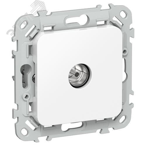 FLITE Розетка TV оконечная тип F РТВф-1-1-1-ФлБ белый IEK