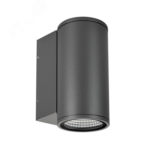 Светильник LGD-FORMA-WALL-R90-12W Day4000 (GR, 44 deg, 230 В) (ARL, IP54 Металл, 3 года)