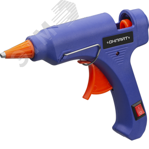 Клеевой пистолет ОНЛАЙТ 90 087 OTE-Pk03-20W-7 (20 Вт, 7 мм)
