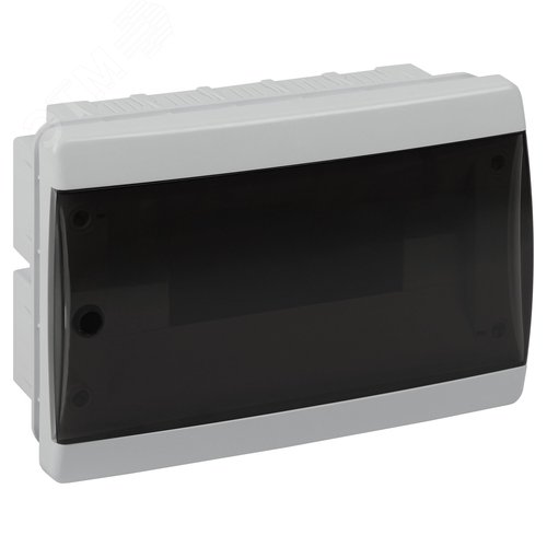 Корпус пластиковый встраиваемый ЩРВ-П-12 IP40 прозрачная крышка белый COMFORT