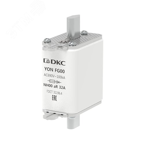 Предохранитель YON ножевого типа FG00 32А 690V характеристика arya