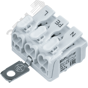 Клеммы монтаж. NTC-CMK-923PLG-3-50 (50 шт/уп) Navi