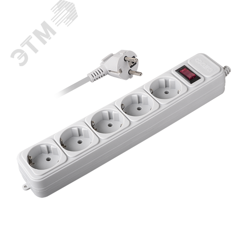 Фильтр сетевой ФАZА FOP-05GS-180-gy серый