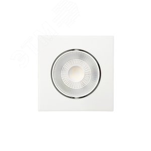 Светильник светодиодный ДВО-411 1x8W 4000K 55° белый карданный IP40  JazzWay
