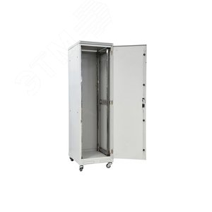 Шкаф телекоммуникационный напольный 33U 600x600 ШТ-НП-33U-600-600-М, передняя дверь металл