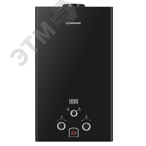 Водонагреватель газовый проточный EDISSON E 20 D  (Black)