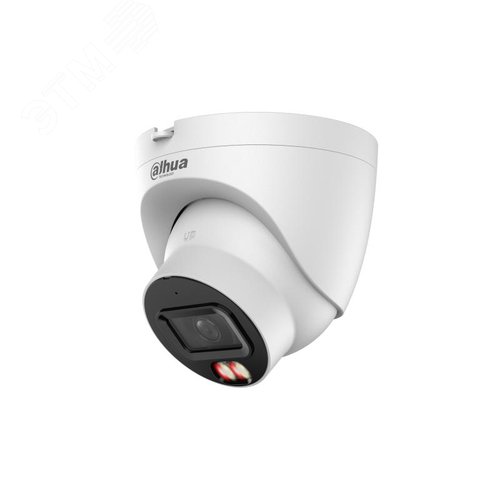Видеокамера IP 2Мп уличная купольная ИК/LED-30м с PoE (2.8мм)