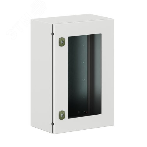 Корпус навесной уличный ST Outdoor с М/П с прозрачной дверью ВxШxГ 600x400x250 мм, IP66