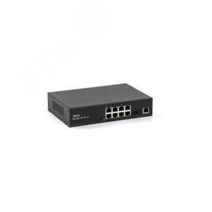 Коммутатор неуправляемый 10 портов RJ45/SFP 10 100 1000 Мб/с PoE 150Вт