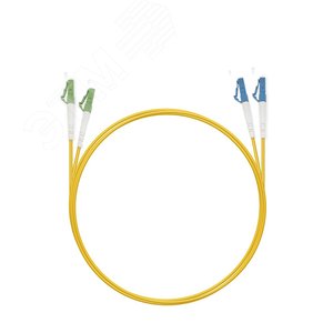 Патч-корд оптический duplex 1м LC/APC-LC/UPC 9/125 sm LSZH