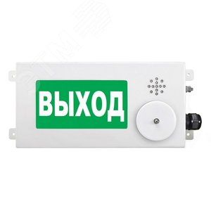 Оповещатель взрывозащищенный световое табло       ТСВ-Exm-М-Прометей-МИНИ ''Выход'' 220В