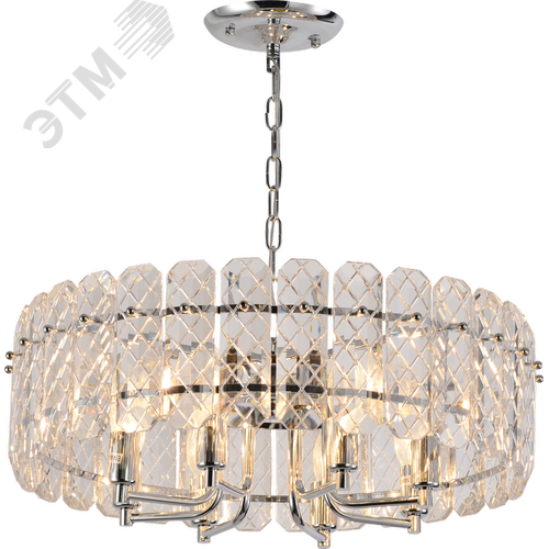 Люстра Whitney 1050-308 8 х Е14 40 Вт хрусталь (Б0061222)