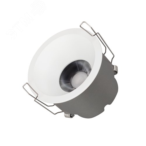 Светильник MS-HARBOR-R82-10W Warm3000 WH 50 deg 230V IP20 металл 5 лет