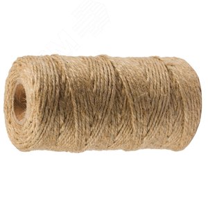 Шпагат строительно-отделочный, джутовый, 60м