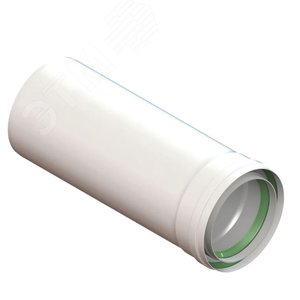 Удлинение d 80/100 мм L 250 мм утепленное (алюминий)