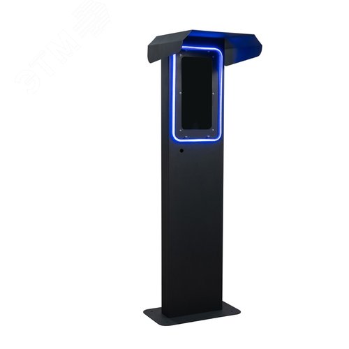 Стойка для крепления зарядной станции SKAT ELECTRO c подсветкой и козырьком