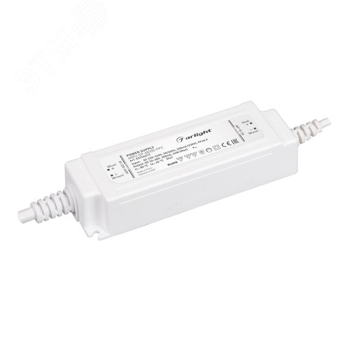 Блок питания ARPJ-SP-68350-PFC (24W, 34-68V, 0.35A) (IP67 Пластик, 5 лет)