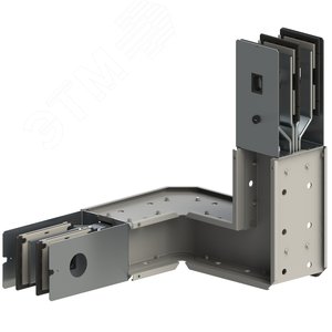 Секция магистральная  смены направления ШМА-5 2000А IP55 AL 3P+N(100%)+PE (корпус)  в пространстве левая ШМА 5.10.2000.28