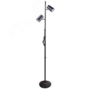Торшер UЛм-T600 2х6W/4500K/DIM BLACK напольный светодиодный 2х6W Сенсорный выключатель Диммер черный