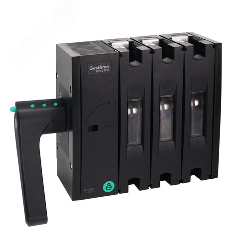 Выключатель-разъединитель SYSTEMEPACT SD160 4P 125A  Рукоятка слева сбоку_Рукоятка заказывается отдельно