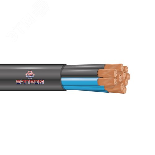 Кабель силовой гибкий КГВВнг(А)-LS  7х1-380/660-2 ТРТС