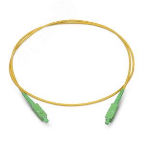 Патч-корд оптический simplex 2м SC/APC-SC/APC 9/125 sm LSZH