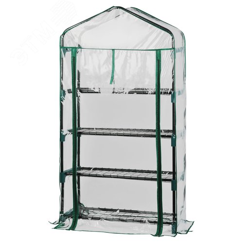 Теплица GREEN APPLE GA-House-4x-frame 4 яруса 1250х690х300 мм