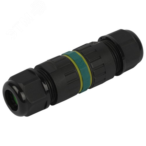 Коннектор кабельный прямой 3-Pin 0.5-2.5 мм2 NO-224-673 безвинтовой IP68