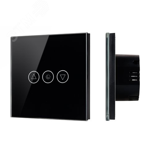 Светорегулятор сенсорный с Zigbee управлением SWT-OMALI-SD3-ZB-BK 250V, 500W Стекло