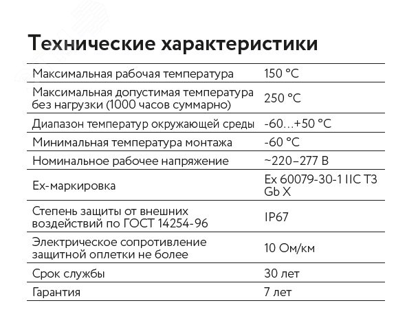 Кабель саморегулирующийся нагревательный взрывозащищенный 24ВТСe2-ВР Ex