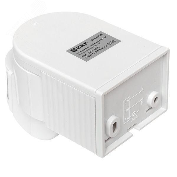 ИК датчик движения наст. 1200Вт 180гр. до 12м IP44 MS-118B EKF PROxima