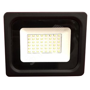 Прожектор светодиодный ДО-30w 6500К 2500Лм IP65 черный IONICH