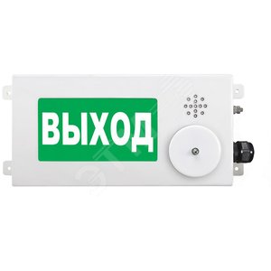 Оповещатель взрывозащищенный световое табло       малогабаритное ТСВ-Exi-M-Прометей-МИНИ, ''Выход'',З/Б, 12-36В