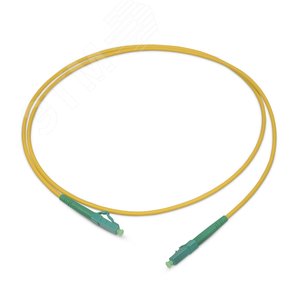 Патч-корд оптический simplex 1м LC/APC-LC/APC 9/125 sm LSZH