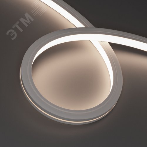 Лента герметичная MOONLIGHT-TOP-X280-16x16mm 24V Day4000 10 W/m, IP67, 15m, wire x1, вывод боковой, 5 лет