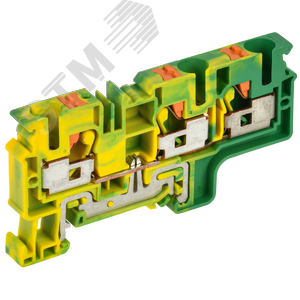 ARMAFIX Клемма пружинная Push-in CP-MC-PEN земля 3 вывода 10мм2 IEK