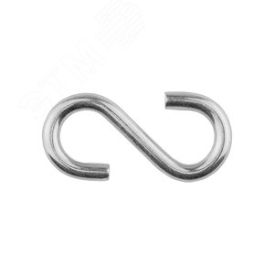 Крюк 4 мм S-образный оцинкованный (5 шт.)