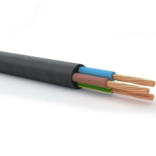 Кабель силовой КГТП-ХЛ 3х2,5 (N,PE) 380/660В-3 ТРТС