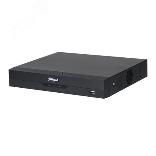 Видеорегистратор гибридный (XVR) 6Мп 4-канальный 1 SATA до 16Тб