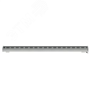 Прожектор светодиодный линейный ULF-L52-36W/RGB/L100 220V IP65 SILVER 1000мм RGB Алюминий